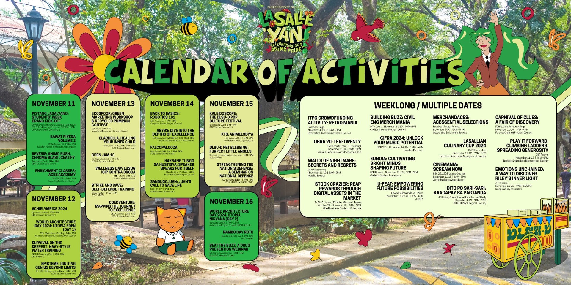Pistang Lasalyano Officially Kicks Off at DLSU-D